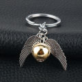 Snitch Keychain Pendant Wings Keyring Creative Small Gift Car Accessories Men and Women Keychain Accessories.