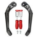 Universal Motorcycle CNC Aluminum Alloy Handlebar Brake Clutch Lever Hand Guard Protector Modification Accessories Handguard.