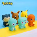 6Pcs Pokemon Action Figure Pikachu Figures Baby Children Play Water Bath Toys Kids Sprinkling Shower Decompression Toys. 