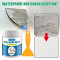 Wall Mending Agent Drywall Repair Kit with Scraper Multipurpose Wall Fixer Paste Quick Fix for Wall Crack 100/200g. 