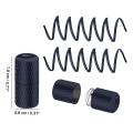 5 Colors Round Elastic Laces Without Ties Metal Buckle Shoelace Sneakers Quick Shoelaces Shoe Accessories 1 Pair. 