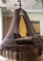 Macrame Double seated Swing, Macrame Hanging Chair, Macrame Porch Swing Bed, Hammock Swing, Indoor Chair, Macrame Outdoor Swing, Swing Bed,. 