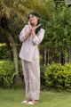 Pink Small Flower Dori Pyjama Set. 