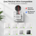  SmarDeer 1/2/3 Gang Smart Switch with Motion Sensor,Works with Alexa & , Tuya App Control. 
