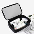 Breathable Mesh Cosmetic Bag Korean Version Solid Color Fashion Makeup Organizer Travel Portable Toilet Wash Bags Multi-function. 