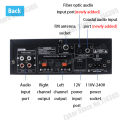 AK35/AK45/AK55 Sound Amplifiers Bluetooth Digital Amplifier for Home Car Karaoke 2 Channel HiFi Stereo AMP FM USB Remote Control. 