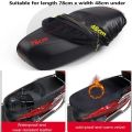 Motorcycle Seat Cover Waterproof Dustproof Rainproof Sunscreen Motorbike Scooter Cushion Seat Cover Protector Cover Accessories. 