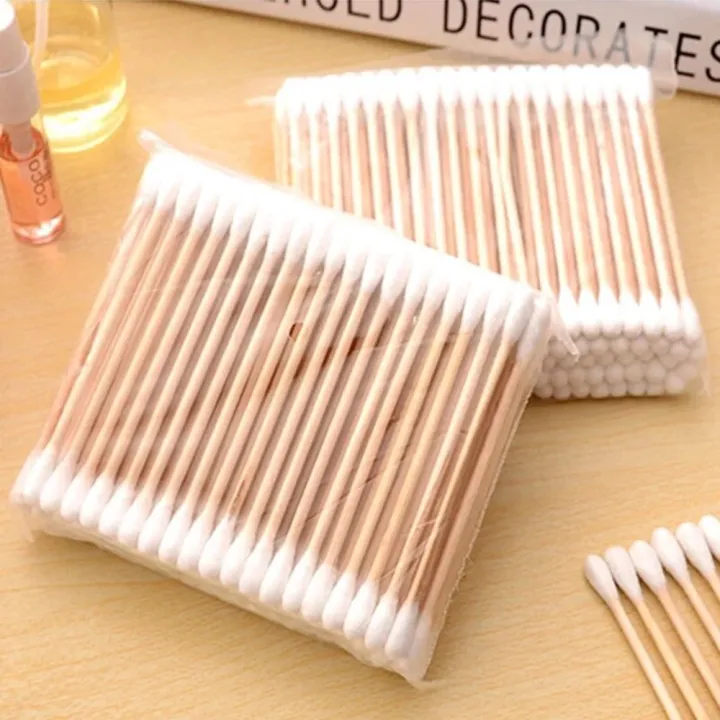500Pcs/1000pcs%20Double%20Headed%20Cotton%20Swabs%20Wooden%20Makeup%20Cotton%20Stick%20Daily%20Used%20Cotton%20Ball%20Disposable%20Tampon%20Pick%20One's%20Ears%20-%20Image%203