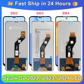 For Tecno Spark Go 2024 BG6 For Tecno Spark Go 2022 2023 KG5 BF7n LCD Display Touch Screen Digitizer Assembly Replacement. 