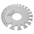 Wire Gauge Meter – Stainless Steel Round Wire Thickness Gauge 1–36 | Cable & Sheet Measurement Tool | Best Price in BD. 