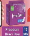 Freedom pack 16pcs period pads/# Sanitary Napkins for Women - Ultra Absorbent. 