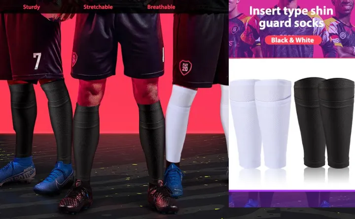 1pair%20Outdoor%20Sports%20Football%20Socks%20With%20Knee%20&%20Calf%20Support,%20Soccer%20Player%20Version%20-%20Image%207