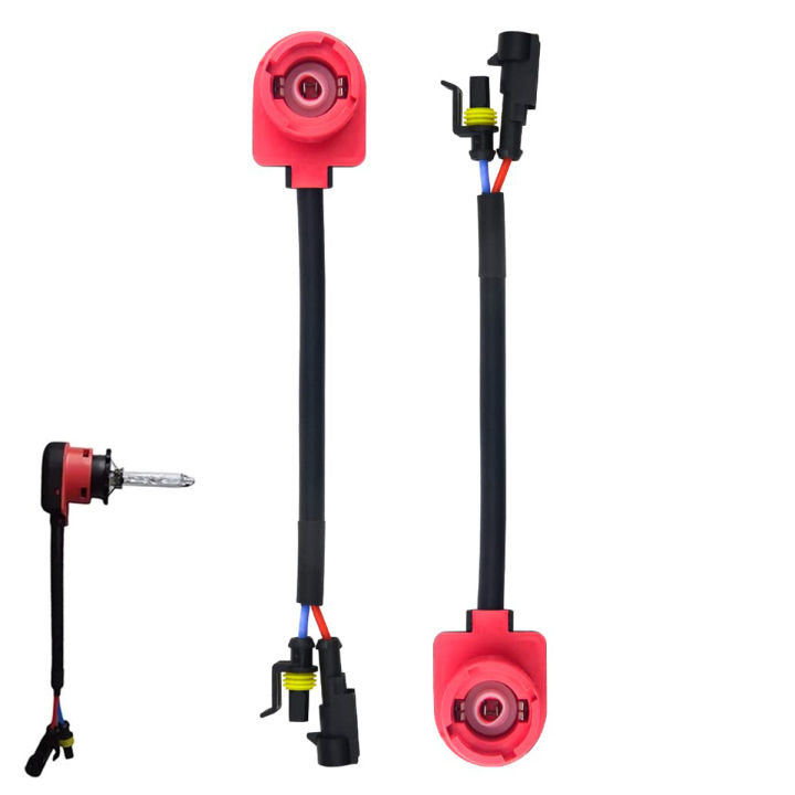 2pcs%20HID%20Relay%20Harness%20D2S%20D2R%20D2C%2035W/55W%20AMP%20Plug%20Wiring%20Adapter%20Bulb/Ballast%20Connector%20-%20Image%203