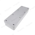 Wall Mount Socket EU Standard Electrical Outlett Ground Power Socket Plugs Flame Retardant Plastic.