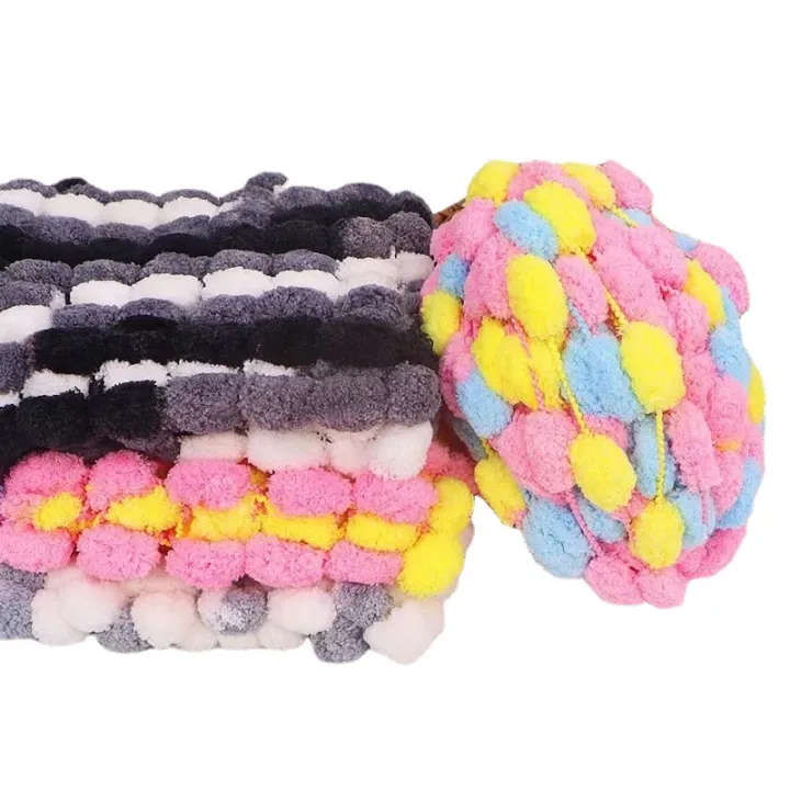 1Pc%20130g%20Rainbow%20Ball%20Yarn%20Colorful%20Pom%20Pom%20polyester%20Yarn%20for%20Knitting%20Blanket%20Cushion%20Line%20crochet%20mat%20Thread%20%2025m%20984in%20-%20Image%205