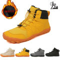 New Waterproof Winter Boots For Unisex Snow Barefoot Casual Shoes Outdoor Work Shoes Warm Fur Men Ankle Shoes Male Snow Boots. 