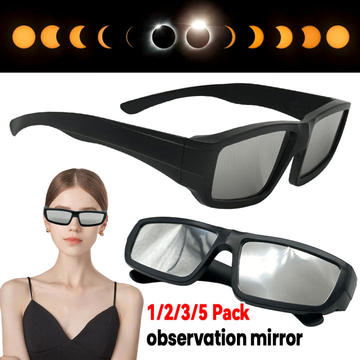 10-1PCS Solar Eclipse Glasses Safety Sun Viewing Paper Glasses