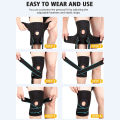 1Pcs Knee Braces for Knee Pain with Side Stabilizers for Man Women,Non Slip Adjustable Knee Support,for Joint Pain Relief,LCL. 