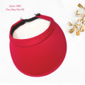 Women Summer Hat Multicolor Beach Hat Sun Visor Wide-brimmed Hat Adjustable UV Protection. 