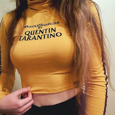 Fashion%20Quentin%20Tarantino%20Sexy%20Crop%20Tops%20Women%20Side%20Stripe%20Long%20Sleeve%20Turtleneck%20Cotton%20Knitted%20Short%20tshirt%20Lady%20-%20Image%205