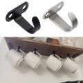 5PCS Ceiling Hooks Stainless Steel For Under-Shelf Towel, Heavy Hanging Ornament Hooks Top Hangers For Plant Cloth Home Hardware. 