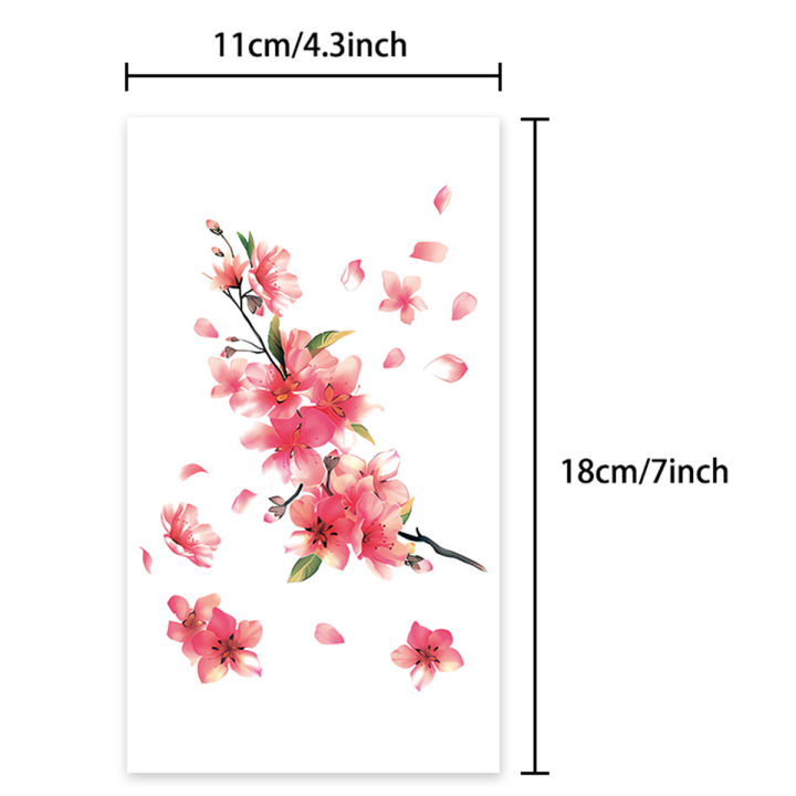1Pc%20Cherry%20Blossom%20Temporary%20Tattoo%20Sticker,%20Long-lasting%20and%20Waterproof,%20Realistic%20Fake%20Tattoos%20for%20Man%20and%20Women,%20For%20Arm,%20Leg%20-%20Image%203