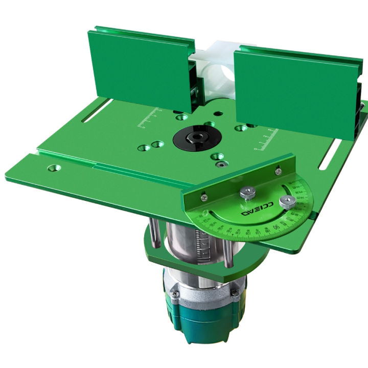 65mm Motors Router Lift with 4-Claws Strong Gripping - Router Inverted Flip Board ,Supporting Aluminum Alloy Router Plate