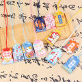 Kid Pendant New Classic Japanese Prayer Imperial Amulet Omamori Fortune Success WorkGod Of Wealth Small Blessing Bag.