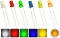 120Pcs-6 x Colour 5mm LED Diodes Light Emitting Diode LED Lamp Assorted Kit / 2pin Diffused LED Electronic Parts Kit for Arduino. 