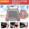 SHINEKA Car Tailgate Glass Handle for Jeep Wrangler JL 2018 2019 2020 2021 2022 2023 2024 Up Rear Door Window Handle Accessories.