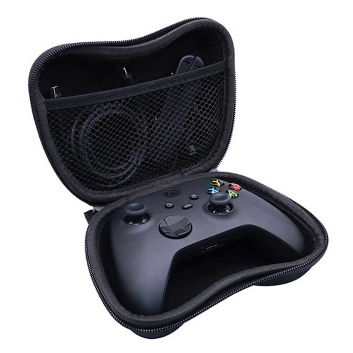 JCD%20Gamepad%20Storage%20Bag%20For%20PS5%20PS4%20PS3%20Data%20Frog%20EVA%20Hard%20Gamepad%20Carry%20Case%20For%20Xbox%20One%20360%20Series%20X%20S%20For%20Switch%20Pro%20Gamepad%20-%20Image%203