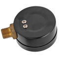 Pressure Gauge G1/4in Connection Standard Range Vertical Pressure Meter Alloy Steel and Brass for Measurement for Laboratories. 