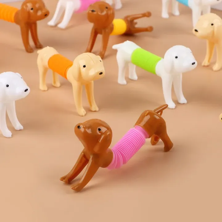 10Pcs%20Stretchable%20Dog%20Stress%20Relief%20Pop%20Tubes%20Toy%20Kids%20Birthday%20Party%20Favors%20Pinata%20Filler%20Telescoping%20Sensory%20Squeeze%E2%80%8B%20Toy%20-%20Image%202