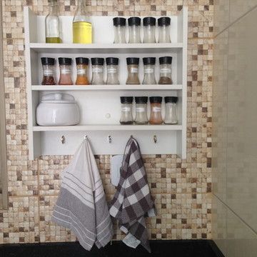 Spice rack Wall Mounted spice organizer spice shelf for kitchen