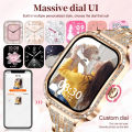 LIGE 2026 Smart Watch Women Bluetooth Call Smartwatches Ladies Heart Rate Monitoring Waterproof Smartwatch Woman for Android IOS.