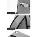 Trendy Men's Minimalist Backpack Versatile Backpack Large Capacity School Student Computer Travel Bag Washable Unisex Backpack. 