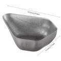 Coffee Bean Dosing Cup Coffee Bean Weighing Tray Coffee Bean Weighing Bowls, Single Dose Measuring Tray 304 Stainless Steel. 