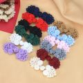 10 Pieces Nylon Chinese Knot Buttons – Handmade For Cheongsam & Tang Suits, Elegant Knot Fasteners & Closures. 