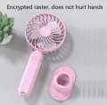 Very Stylish Mini USB Lithium Battery Rechargeable Hand Fan.