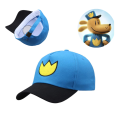 Anime Blue Dog Man Cap Cartoon Baseball Caps Personalized Adjustable Unisex Cute Embroidery Hat Snapback Hats Gifts. 