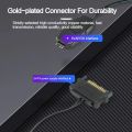 LDPCSJ SATA Interface 5V 3PIN ARGB Controller Extension Cable Light Controller Adapter for PC Fan CPU Cooler Fan Light Strip.