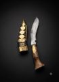 Decorative Handmade Gurkha Khukuri with Leather Sheath – Gift, Display & Collection Knife. 