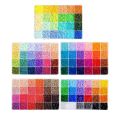 120 Colors 2.6mm Aperture Mini Hama Beads Toy Kit Perler Fuse Iron Beads 3D Puzzle DIY Toy Kids Creative Handmade Craft Toy .