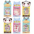12 / 24 pcs / box Kids False Nails, ABS Material Children Artificial Nail Tip Fashion Full Cover Press Pre-Glued for Party, Nail art for kids. 