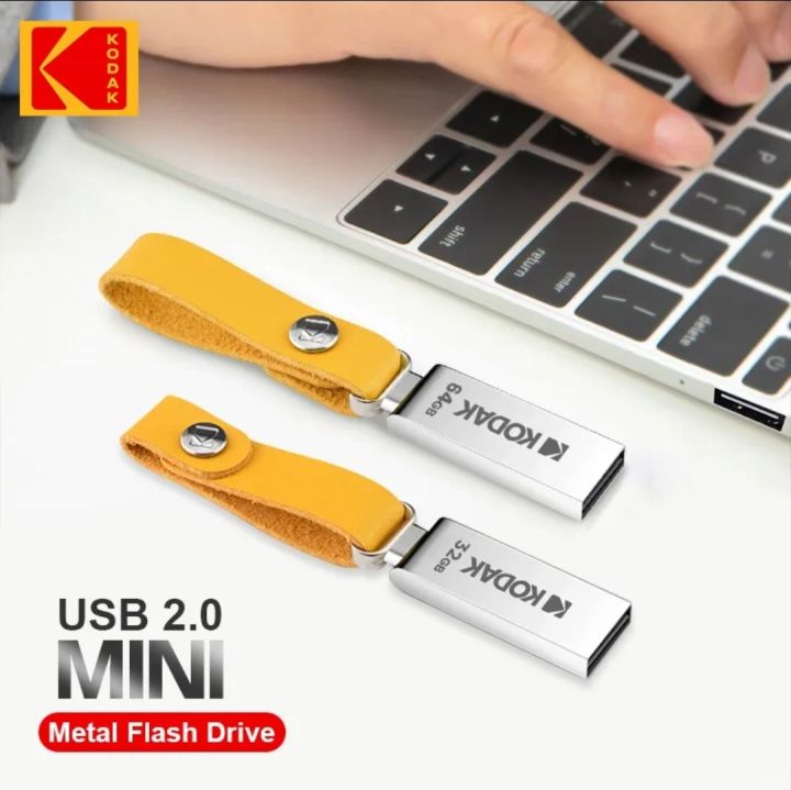 KODAK%20USB%202.0%20Pen%20Drive%20K122%20Metal%20USB%20Flash%20Disk%2064GB%20Memory%20Stick%20Pendrive%20With%20String%20-%20Image%202