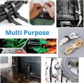 100pcs of Heavy-Duty Original KSS Nylon Cable Tie Zip tie 4 6 8 10 12 15 inch Cable Tie For Indoor/Outdoor Use Multipurpose cable tie UVresistant Tie White/Black Colors SelfLocking Nylon Cable Tie/Zip Tie For Electrical Use. 