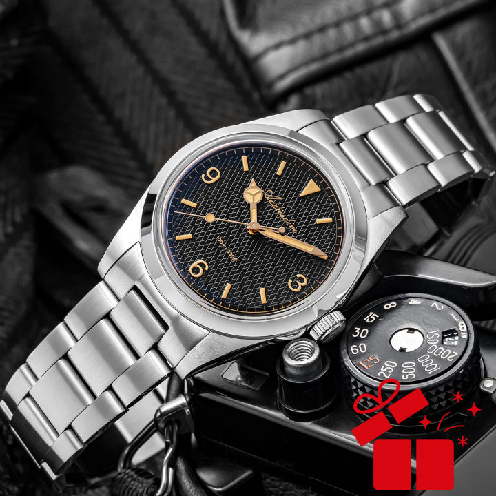 ADDIESDIVE 2025 NEW Watch For Men 316L Stainless Steel 10Bar Diving Luminous AD2096 Luxury Quartz Wristwatch reloj hombre