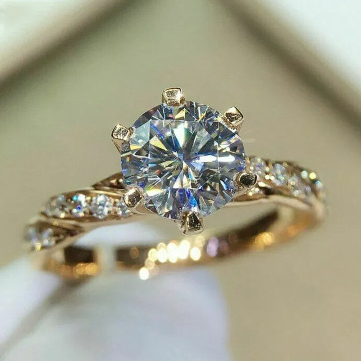 Huitan%20Classic%206%20Claw%20Cubic%20Zirconia%20Rings%20for%20Women%20Luxury%20Gold%20Color%20Wedding%20Engagement%20Bands%20Eternity%20Lady%20Jewelry%20Wholesale%20-%20Image%203