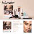Lakerain Eyebrow Tint Dye Professional Eyebrow Dye Waterproof Long-lasting Eyebrow Brow Kit Semi Permanent Home Use Pro Kit. 