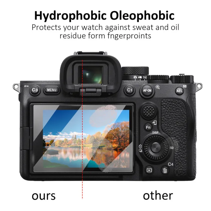 2PCS%20Camera%20Tempered%20Glass%20For%20%20Alpha%20ZV1%20A9%20A7RV%20A7R5%20A7IV%20A7M5/M4/M3/M2%20V%20A7III%20II%20A7R2%20RX100%20M6%20M7%20Screen%20Protector%20Film%20-%20Image%205